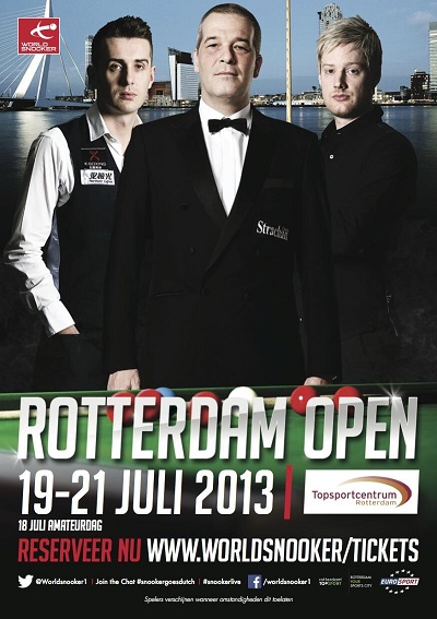 euro tour 2 2013 - rotterdam open poster